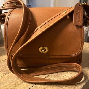Vintage coach legacy rambler British tan